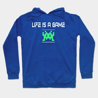 80's Gamer Life Sci Fi Alien Tee Hoodie